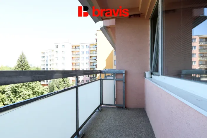 Pronájem bytu 1+kk, Brno, Běloruská, 29 m2