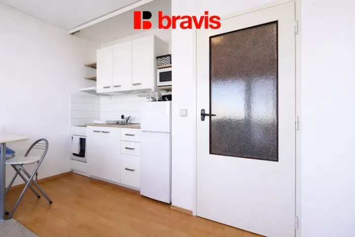 Pronájem bytu 1+kk, Brno, Běloruská, 29 m2