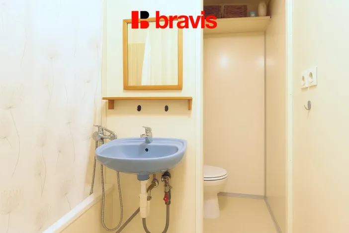 Pronájem bytu 1+kk, Brno, Běloruská, 29 m2