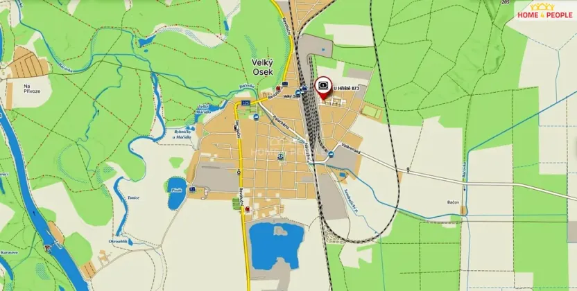 Pronájem bytu 2+kk, Velký Osek, U hřiště, 69 m2