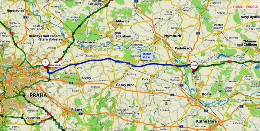 Pronájem bytu 2+kk, Velký Osek, U hřiště, 69 m2