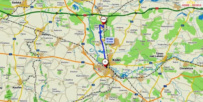 Pronájem bytu 2+kk, Velký Osek, U hřiště, 69 m2