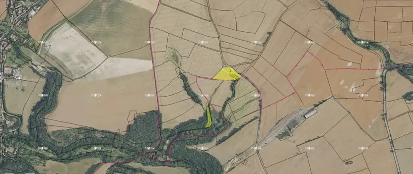 Prodej pole, Bratřínov, 6211 m2