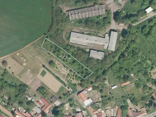 Dražba pozemku pro bydlení, Koryčany, 1821 m2