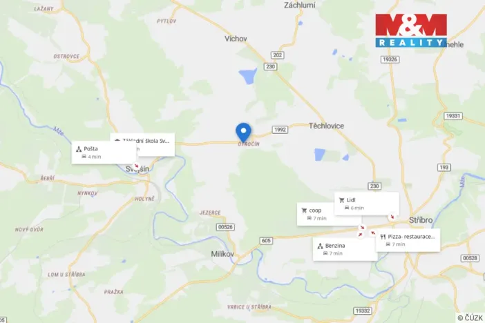 Prodej rodinného domu, Stříbro - Otročín, 300 m2