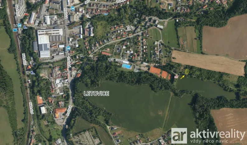 Prodej zahrady, Letovice - Třebětín, 680 m2