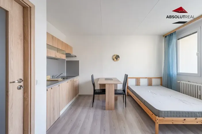 Pronájem bytu 1+kk, Brno, Ukrajinská, 37 m2