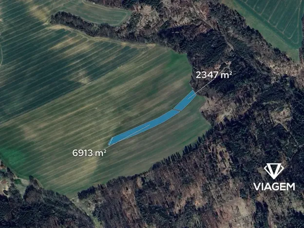 Prodej pole, Ondřejov, 9260 m2