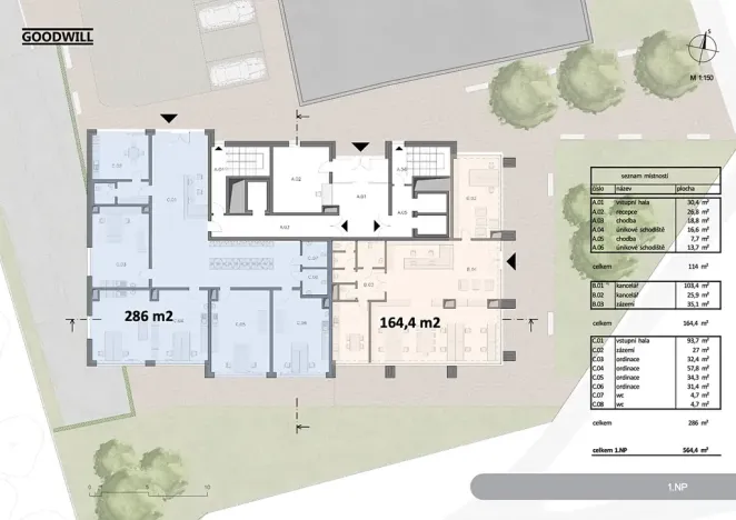 Pronájem obchodního prostoru, Brno, Královopolská, 450 m2