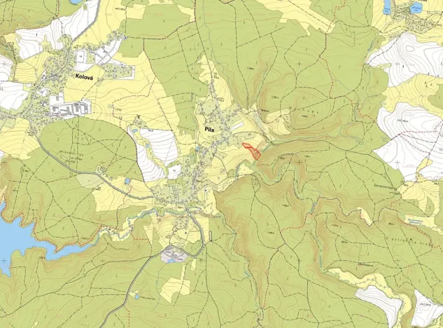 Prodej louky, Pila, 10020 m2