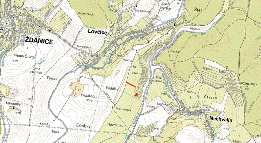 Prodej sadu/vinice, Lovčice, 1342 m2