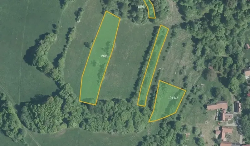 Prodej louky, Lužná, 3216 m2