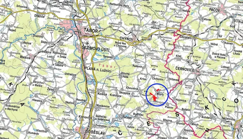 Prodej pole, Mlýny, 27546 m2