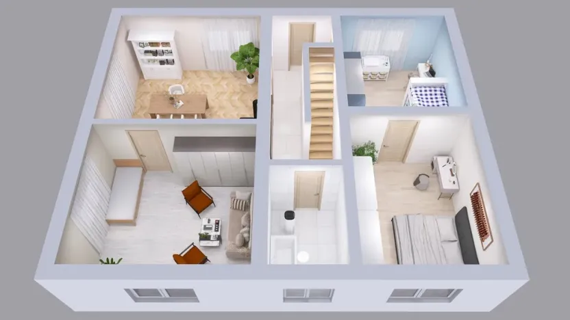 Prodej rodinného domu, Úpice, Bezručova, 169 m2