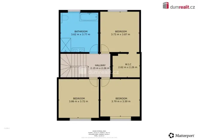 Pronájem rodinného domu, Huštěnovice, 136 m2