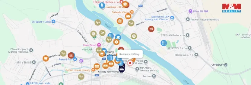 Prodej bytu 1+kk, Kralupy nad Vltavou, Nádražní, 38 m2