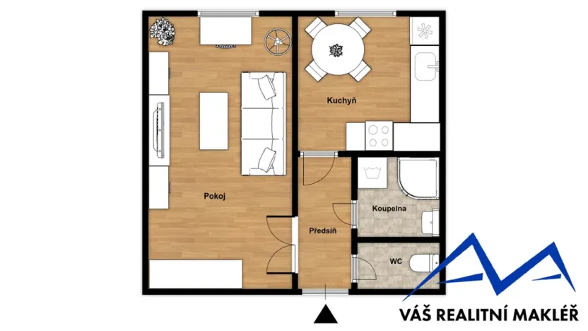 Pronájem bytu 1+1, Ostrava, Dětská, 42 m2