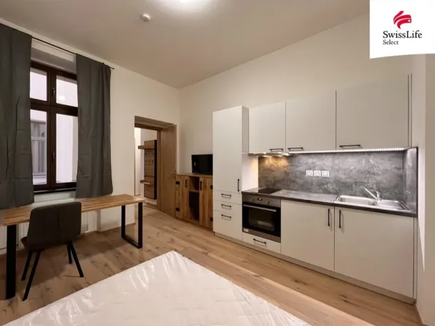 Pronájem bytu 1+kk, Plzeň, Solní, 24 m2