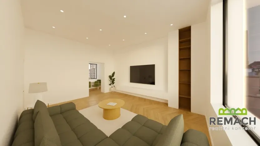 Pronájem bytu 4+1, Uherské Hradiště, Šromova, 90 m2