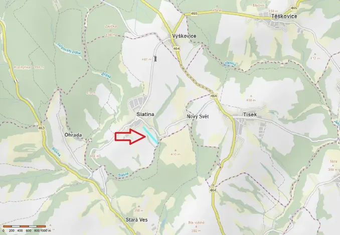 Prodej pole, Slatina, 20482 m2