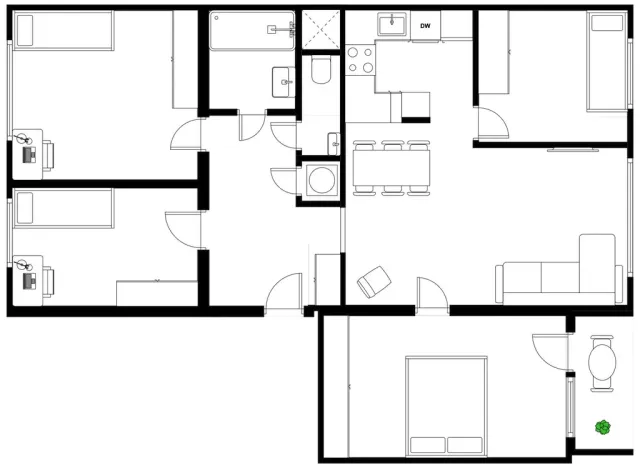 Prodej bytu 5+kk, Praha - Bohnice, Feřtekova, 88 m2