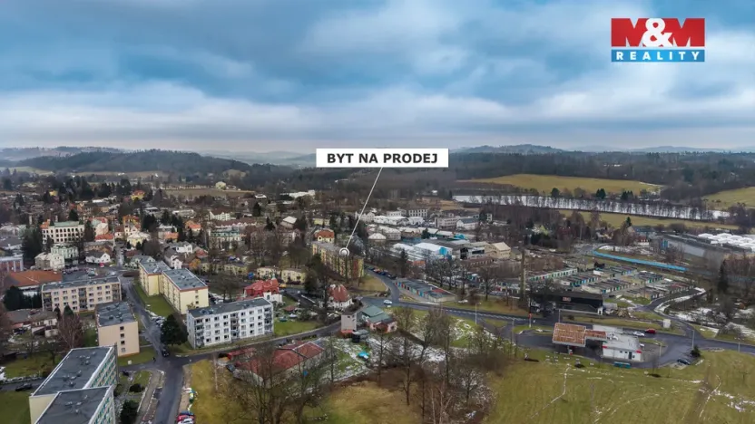 Prodej bytu 3+1, Šluknov, Rumburská, 63 m2