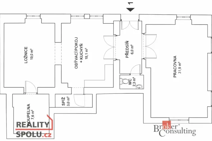 Prodej bytu 3+kk, Mariánské Lázně, Lesní, 88 m2
