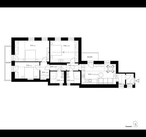 Prodej bytu 4+kk, Špindlerův Mlýn, Vodárenská, 108 m2