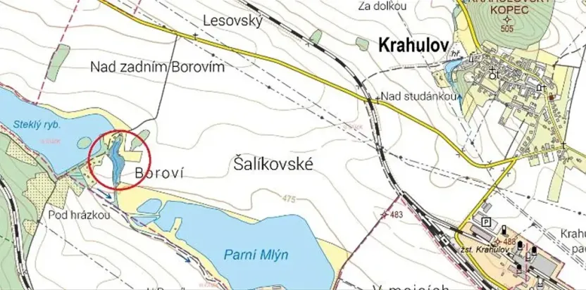 Prodej lesa, Krahulov, 7403 m2