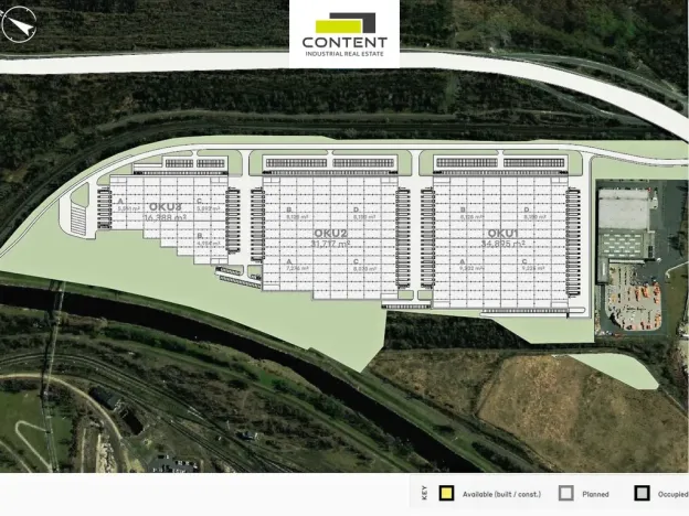 Pronájem výrobních prostor, Ostrava - Kunčičky, Rajnochova, 16388 m2