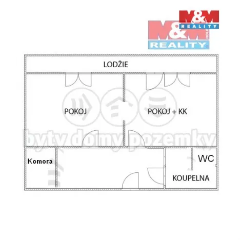 Prodej bytu 1+1, Litoměřice - Předměstí, Revoluční, 42 m2
