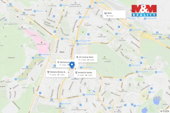 Pronájem obchodního prostoru, Most, Jaroslava Průchy, 100 m2