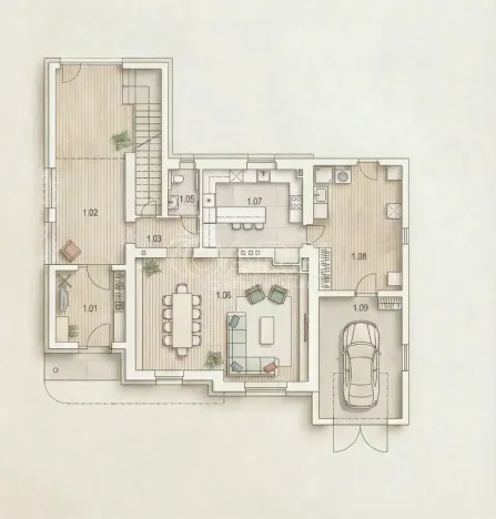 Prodej vily, Praha - Velká Chuchle, Starolázeňská, 274 m2