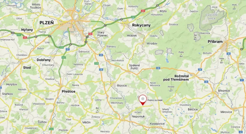 Prodej pozemku, Čížkov, 1885 m2