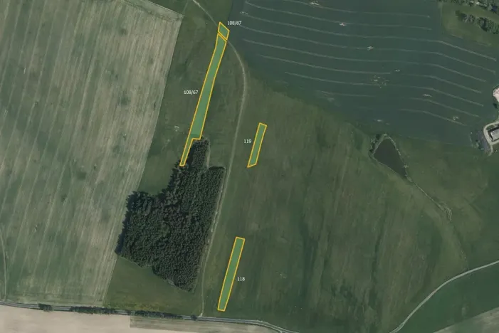 Prodej pole, Lhota-Vlasenice, 49745 m2