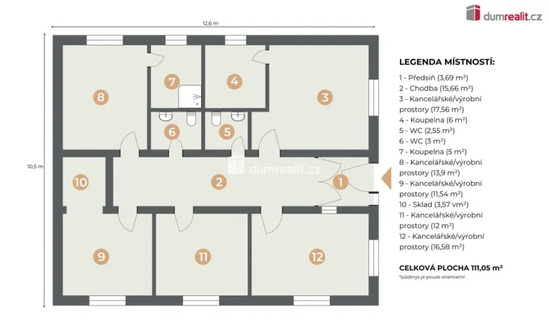 Prodej skladu, Jindřichův Hradec - Jindřichův Hradec III, Václavská, 850 m2