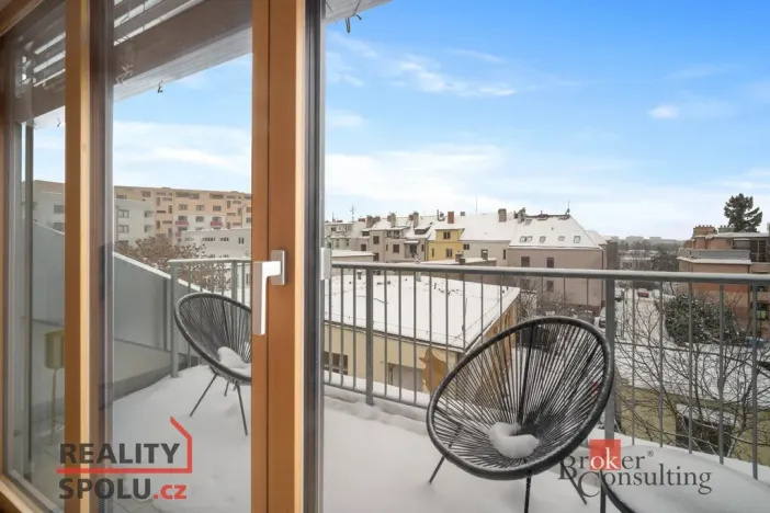 Pronájem bytu 2+kk, Praha - Strašnice, Průběžná, 48 m2