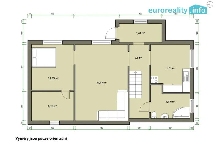 Prodej rodinného domu, Staré Sedlo, U Rybníka, 166 m2