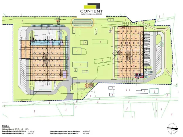 Pronájem skladu, Příšovice, 3000 m2