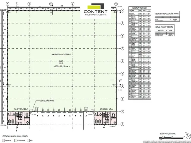 Pronájem výrobních prostor, Lužec nad Vltavou, 11000 m2