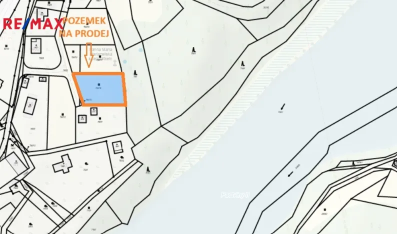 Prodej pozemku pro bydlení, Nekoř, 1543 m2