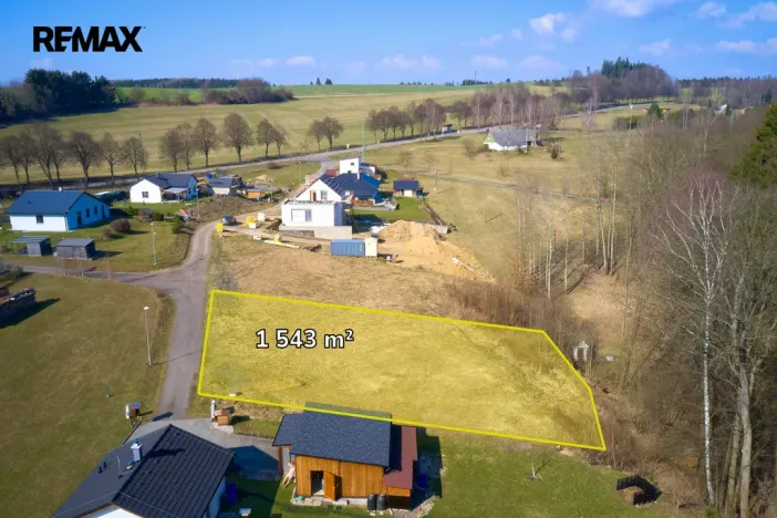 Prodej pozemku pro bydlení, Nekoř, 1543 m2