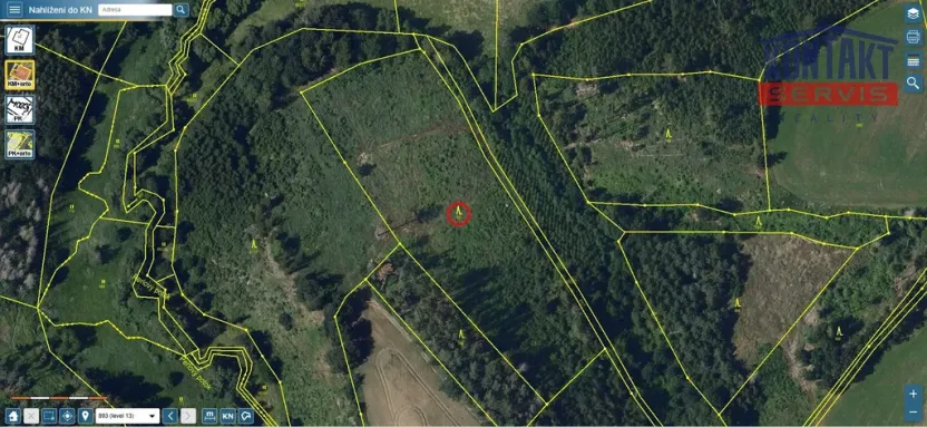 Prodej lesa, Okrouhlice - Vadín, 11240 m2