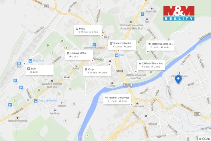 Pronájem bytu 2+kk, Stod, U Radbuzy, 66 m2