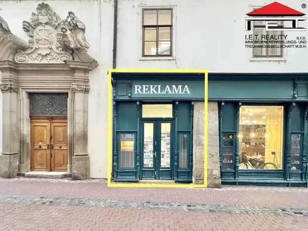Pronájem obchodního prostoru, Brno - Brno-město, Minoritská, 26 m2