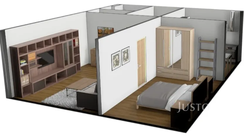 Pronájem bytu 2+1, Písek, Budějovická, 53 m2