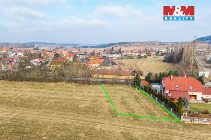 Prodej pozemku pro bydlení, Krásná Hora nad Vltavou, 1233 m2