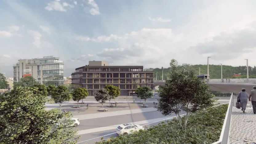 Pronájem kanceláře, Praha - Lahovice, Strakonická, 123 m2