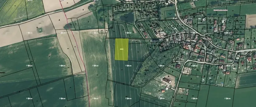 Prodej pole, Lužany, 4089 m2