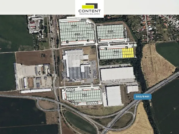 Pronájem skladu, Pohořelice, Průmyslová, 7346 m2